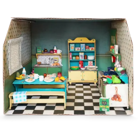 het muizenhuis keuken - la maison des souris cuisine