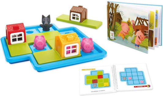 jeux intelligents trois petits cochons