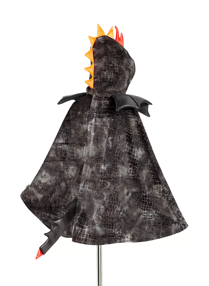 ensemble de costumes cape dragon noir - cape dragon noir