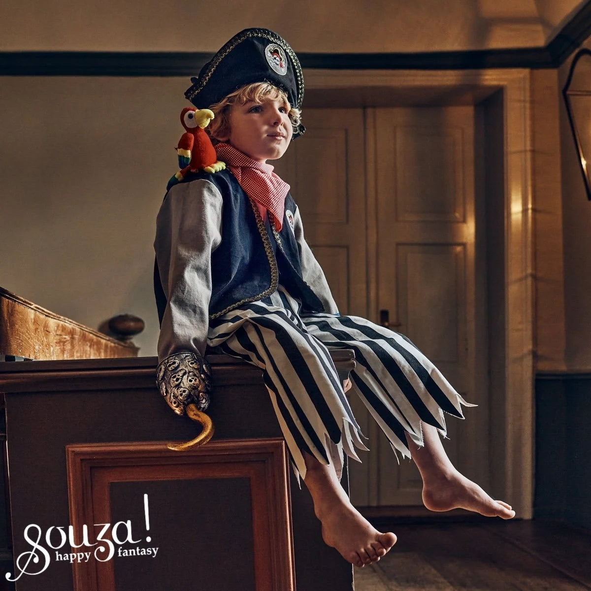 verkleedset piraat duncan - ensemble de déguisement pirate duncan