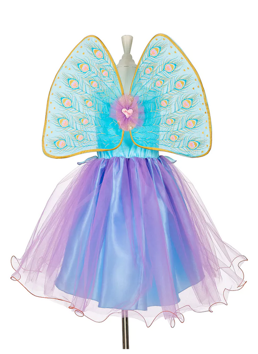verkleedset elfen jurkje met vleugels - Tamara- robe de fée avec ailes