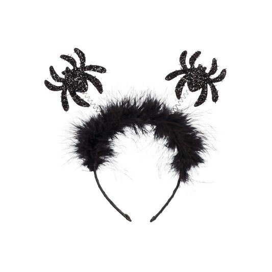 heksen tiara met spinnen