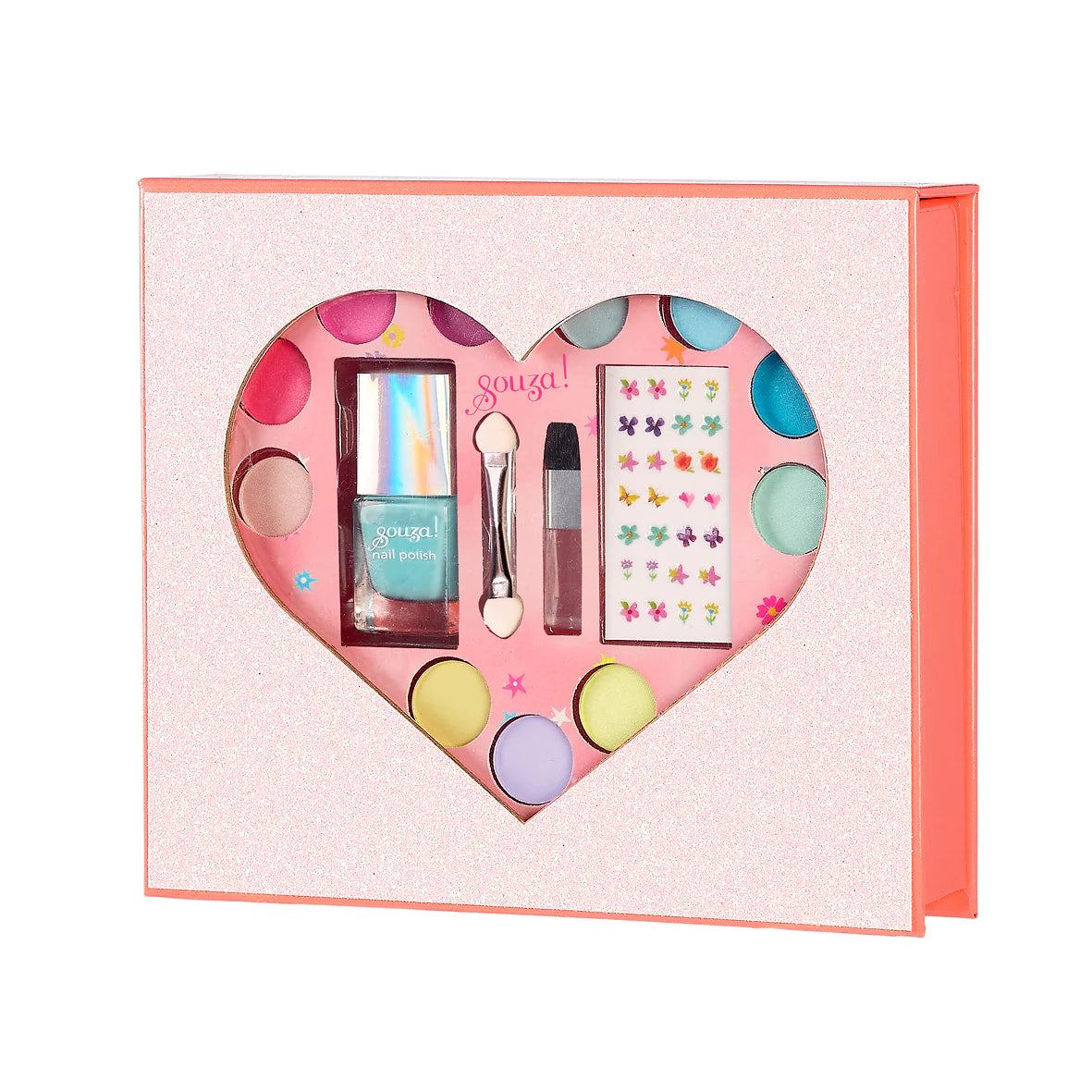 make up-set - giftbox hart - kit de maquillage boîte cadeau coeur