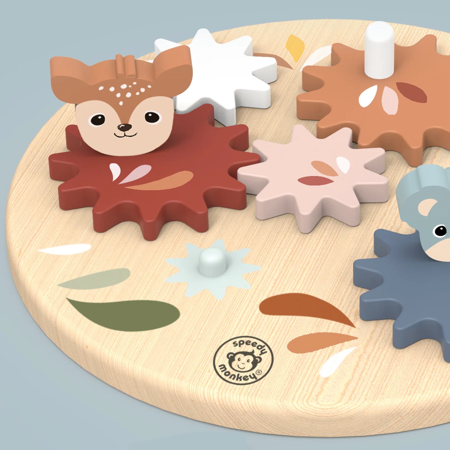 inlegpuzzel tandwielen SPEEDY MONKEY