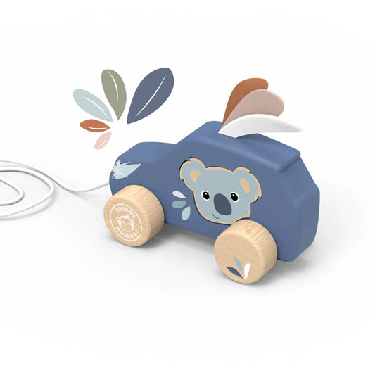 Trekfiguur auto koala
