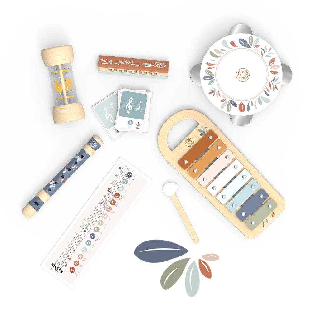 mijn eerste muziek set in koffer speedy monkey