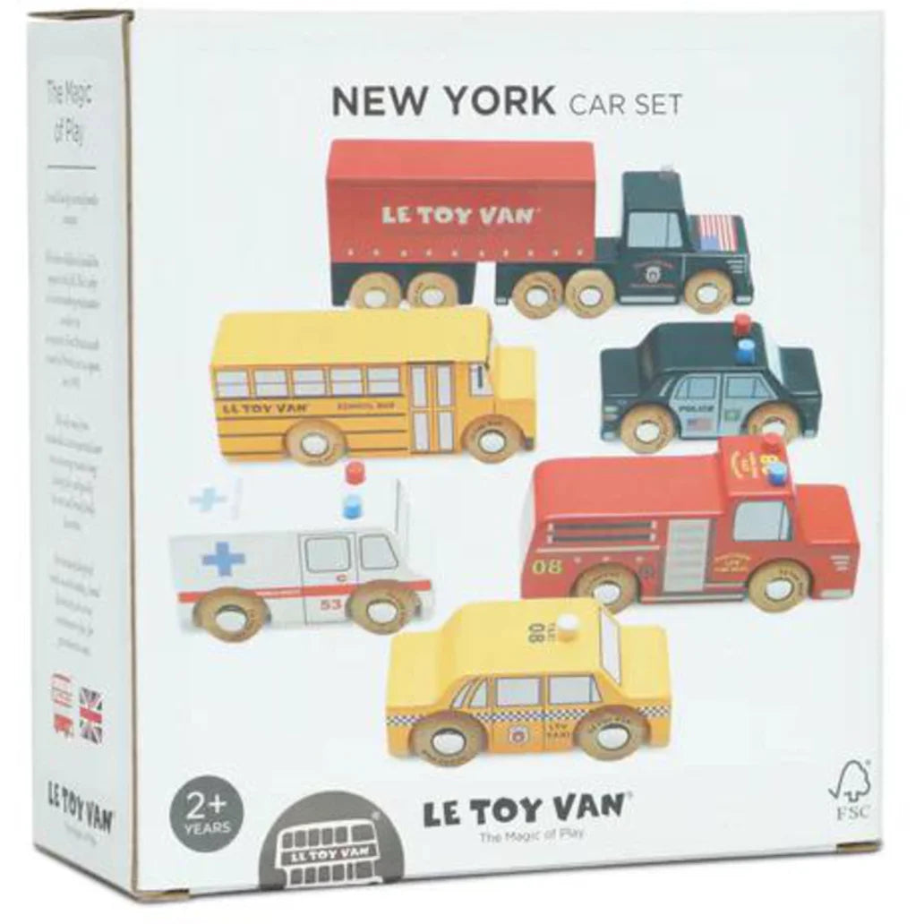 coffret de 6 véhicules New York