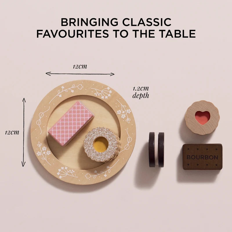 lot de biscuits faits maison dans du bois