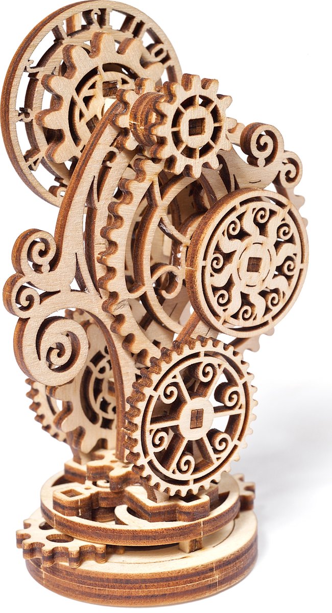 puzzle 3D en bois - horloge steampunk - puzzle 3D en bois