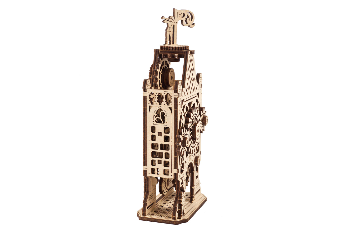 houten 3D puzzel klokkentoren - puzzle 3D en bois clocher