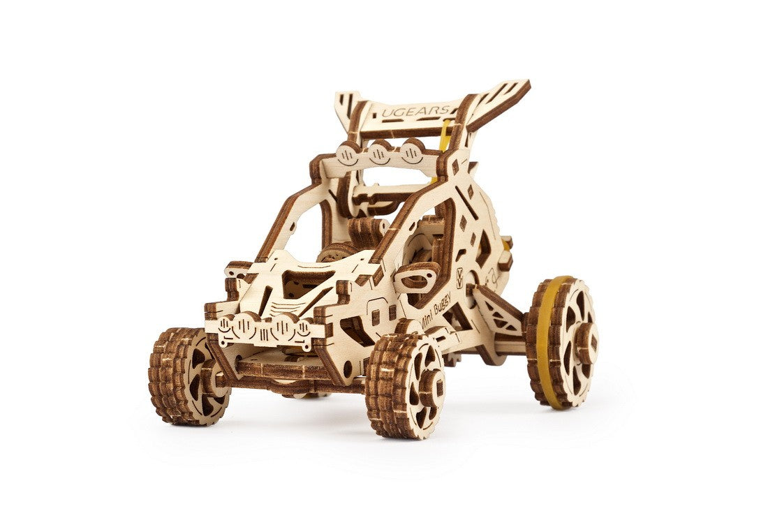 houten 3D puzzel woestijnbuggy - desert buggy level : easy 80pc - puzzle en bois 3D buggy du désert