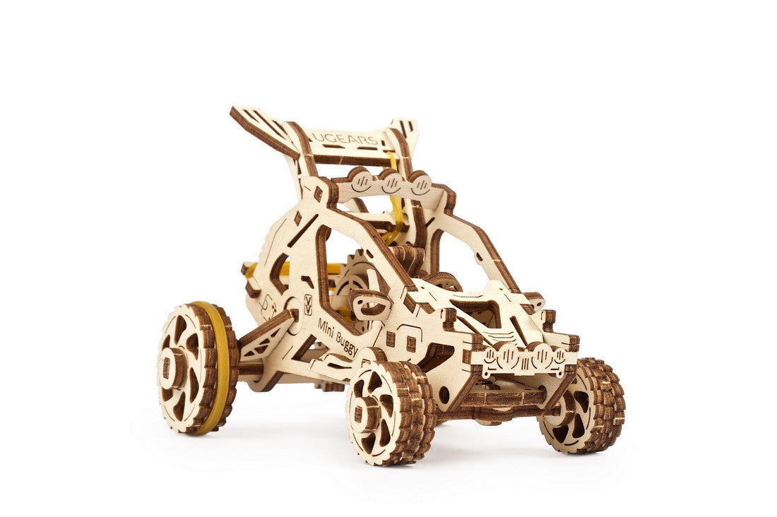 houten 3D puzzel woestijnbuggy - desert buggy level : easy 80pc - puzzle en bois 3D buggy du désert