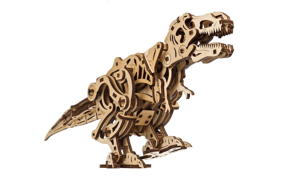 puzzle 3D en bois - tyrannosaure rex - puzzle en bois 3D