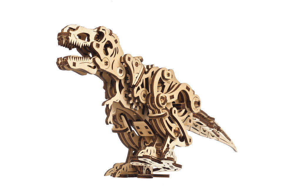 puzzle 3D en bois - tyrannosaure rex - puzzle en bois 3D