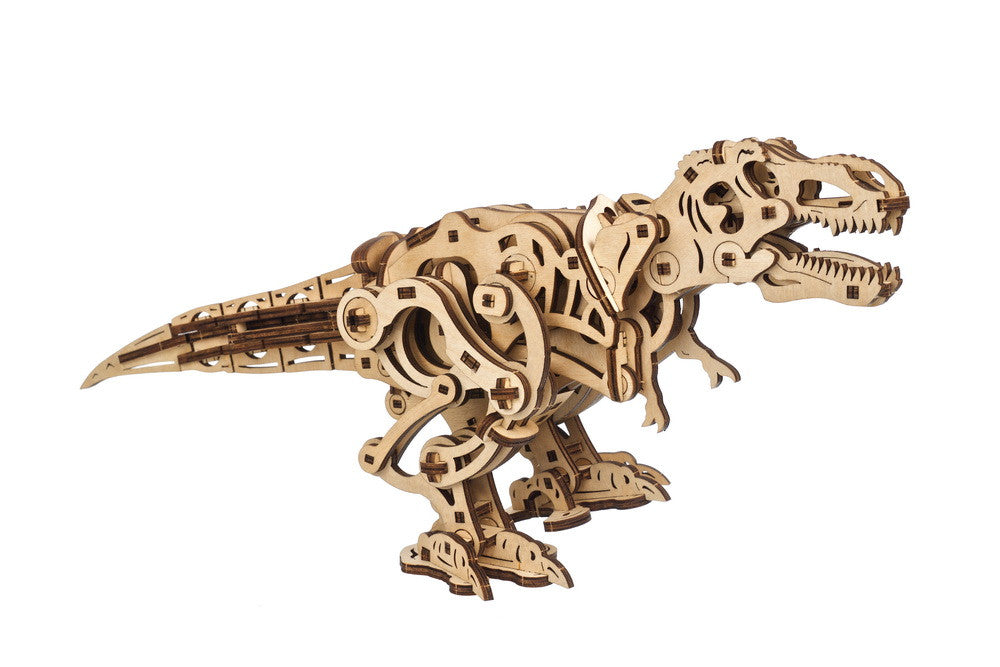 puzzle 3D en bois - tyrannosaure rex - puzzle en bois 3D