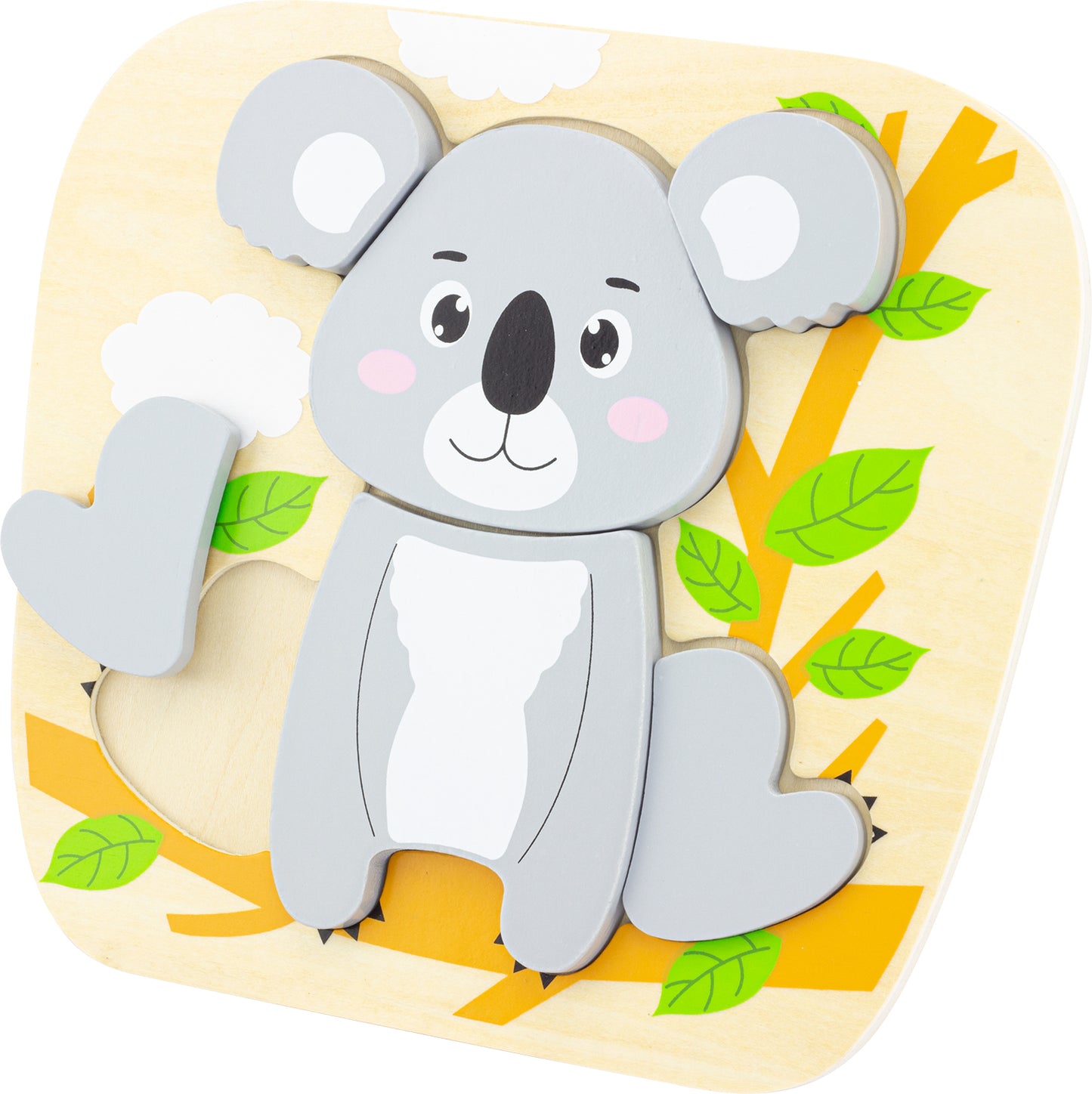 puzzle en bois koala - 6pc - puzzle en bois koala