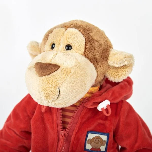 knuffel aankleedpop aap