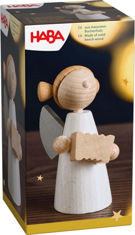 kerst engel in hout per stuk - HABA (kopie)