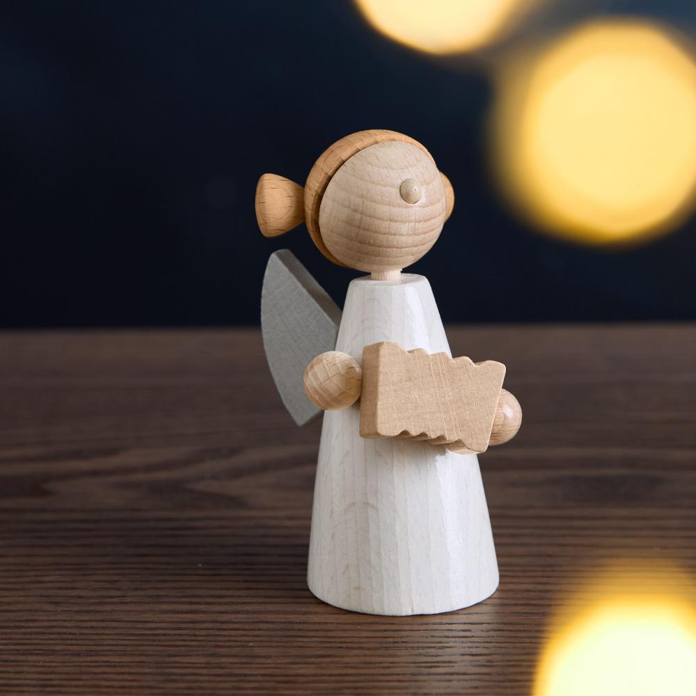 kerst engel in hout per stuk - HABA (kopie)