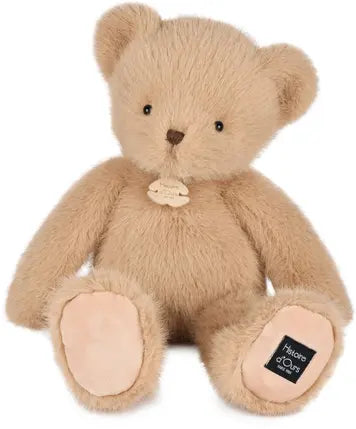 Ourson en peluche Clémentine miel amande 38 cm