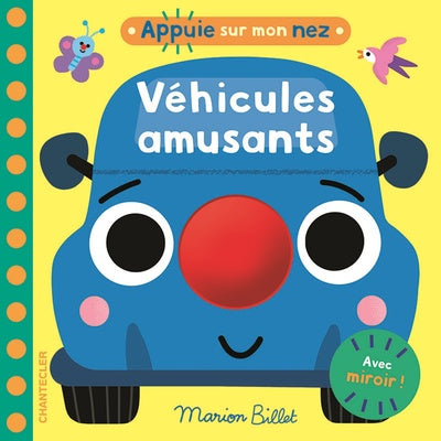 livre appuie sur mon nez - véhicules amusants FRA