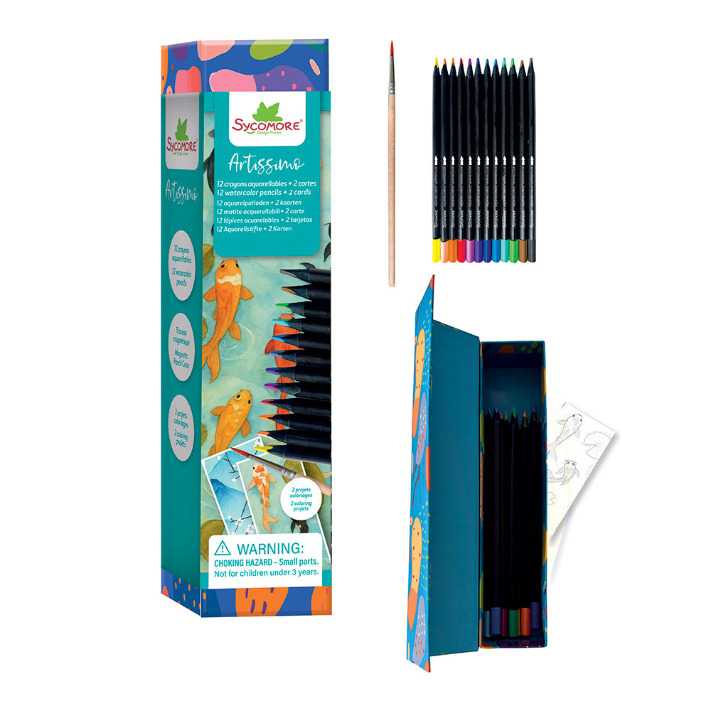 artissimo kleuren : metallic stiften, aquarelpotloden of acrylmarkers