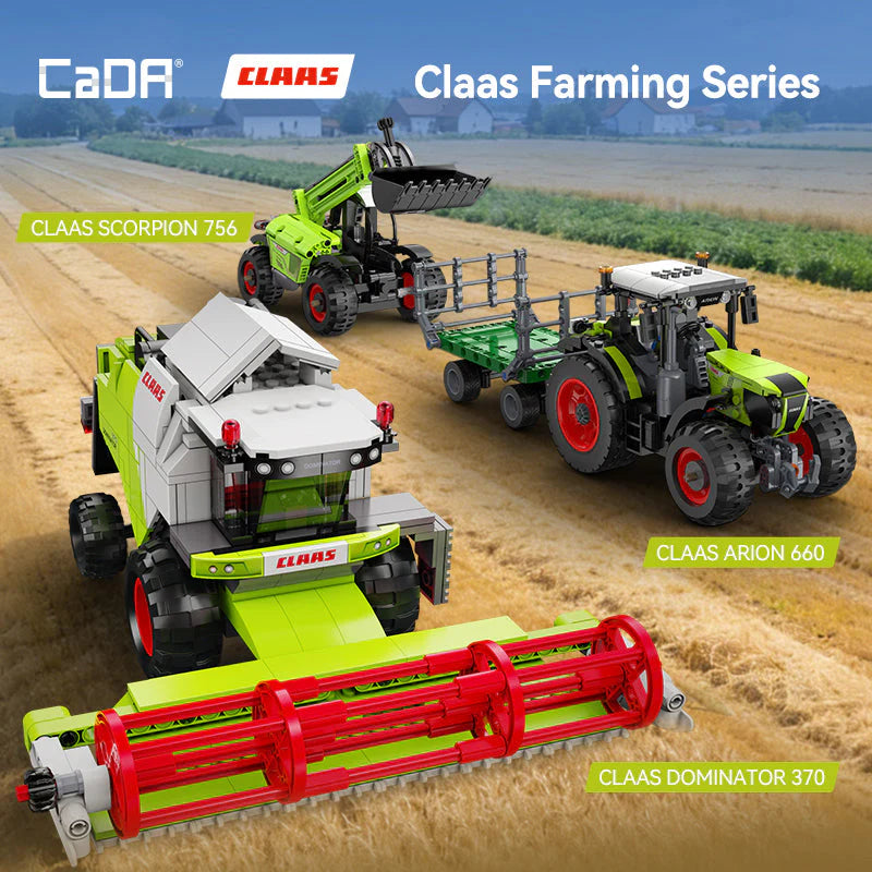 Kit de construction Mini Claas Arion 660 - Construction CADA