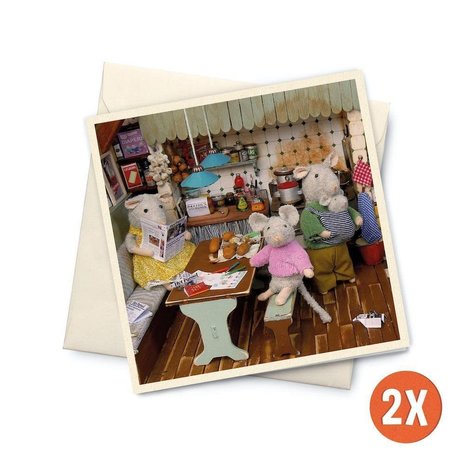 het muizenhuis kaartenset baby’s
