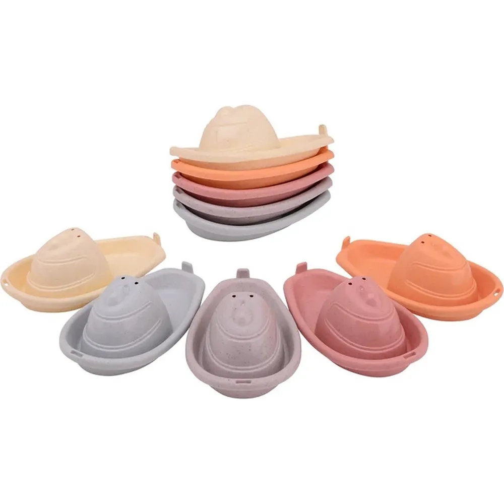 jouets de bain ensemble de 6 bateaux