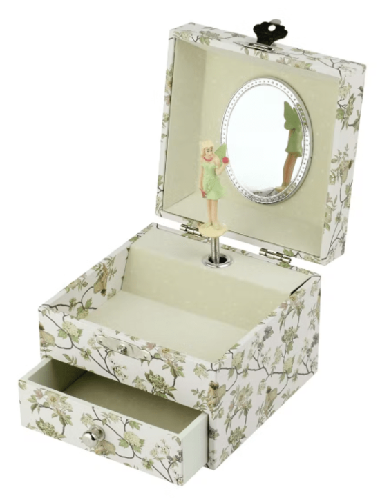 juwelenkistje met muziek flower fairies