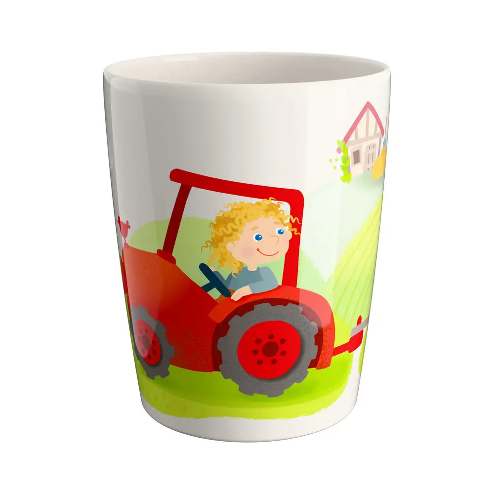 melamine eet servies voor peuter boerderij