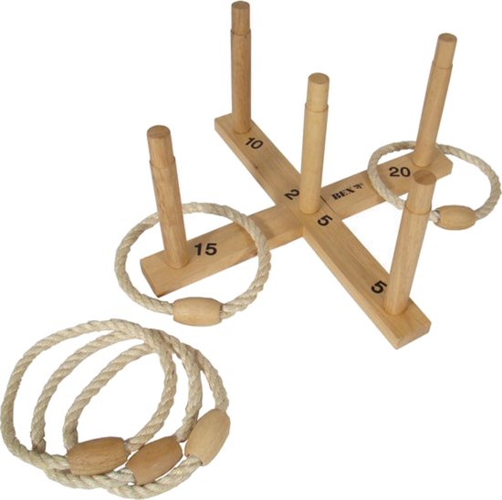 ringwerpspel rubberhout Bex