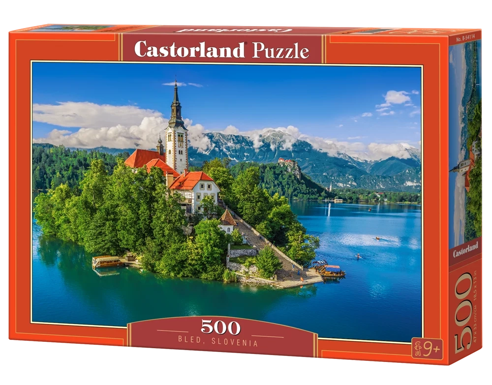 Puzzle bled, slovenia 500pc
