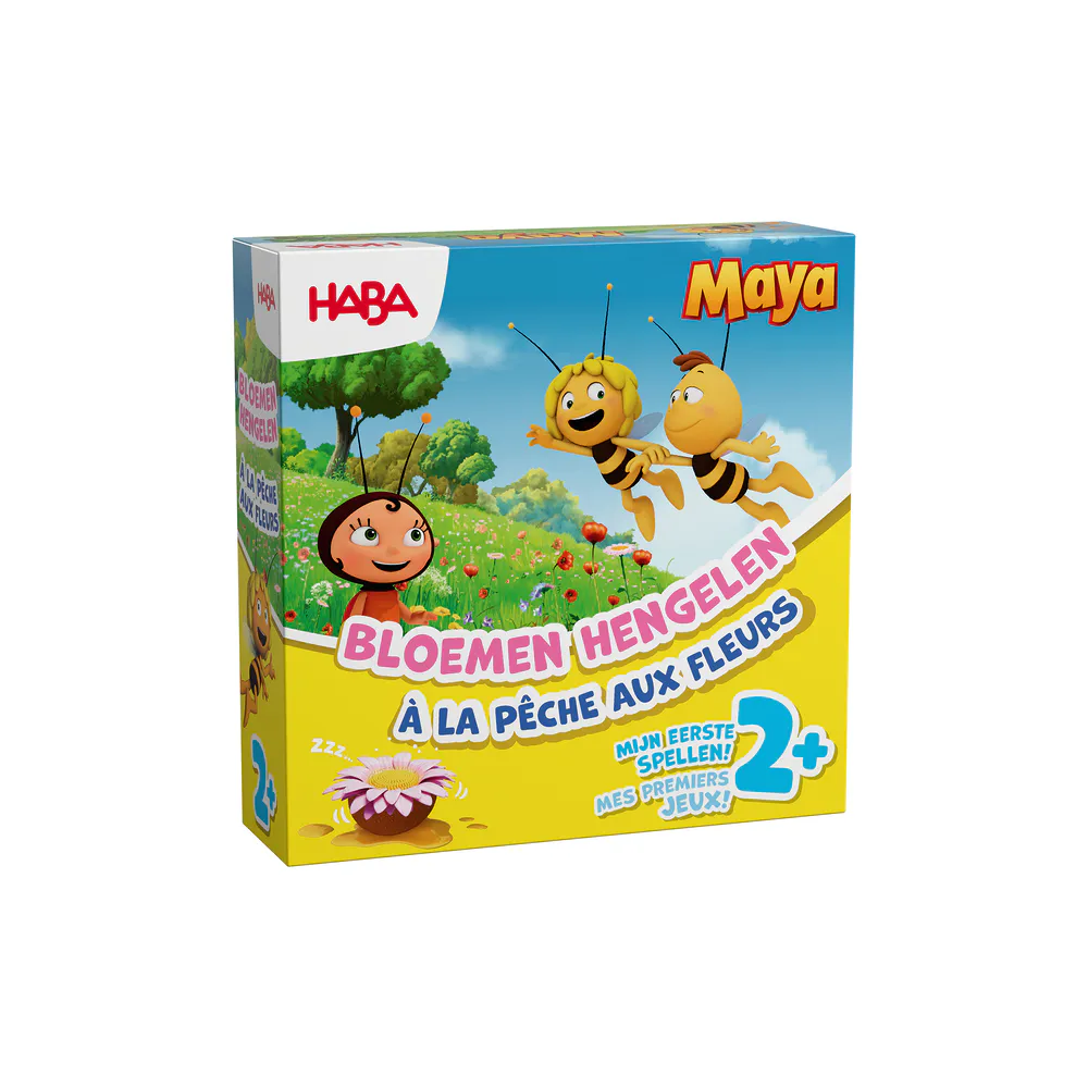 Jeu Maya l'abeille Pêche aux fleurs HABA NED FRA