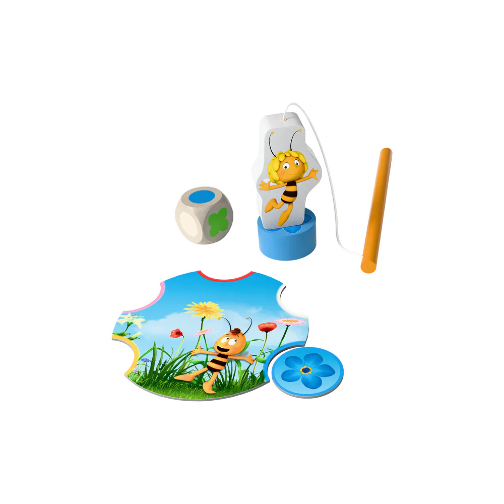 Jeu Maya l'abeille Pêche aux fleurs HABA NED FRA