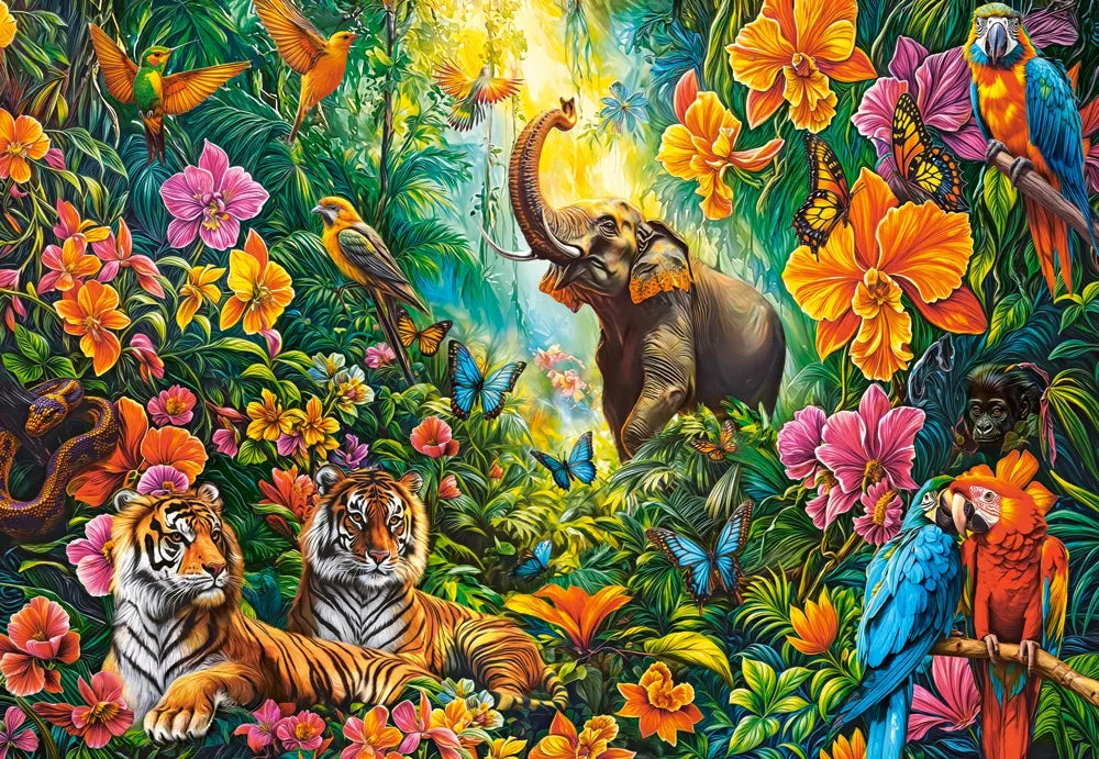 Puzzle Jardin de printemps de l'harmonie 1000 pièces