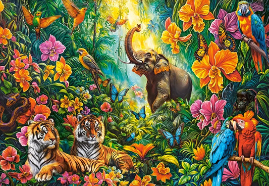 Puzzle Jardin de printemps de l'harmonie 1000 pièces