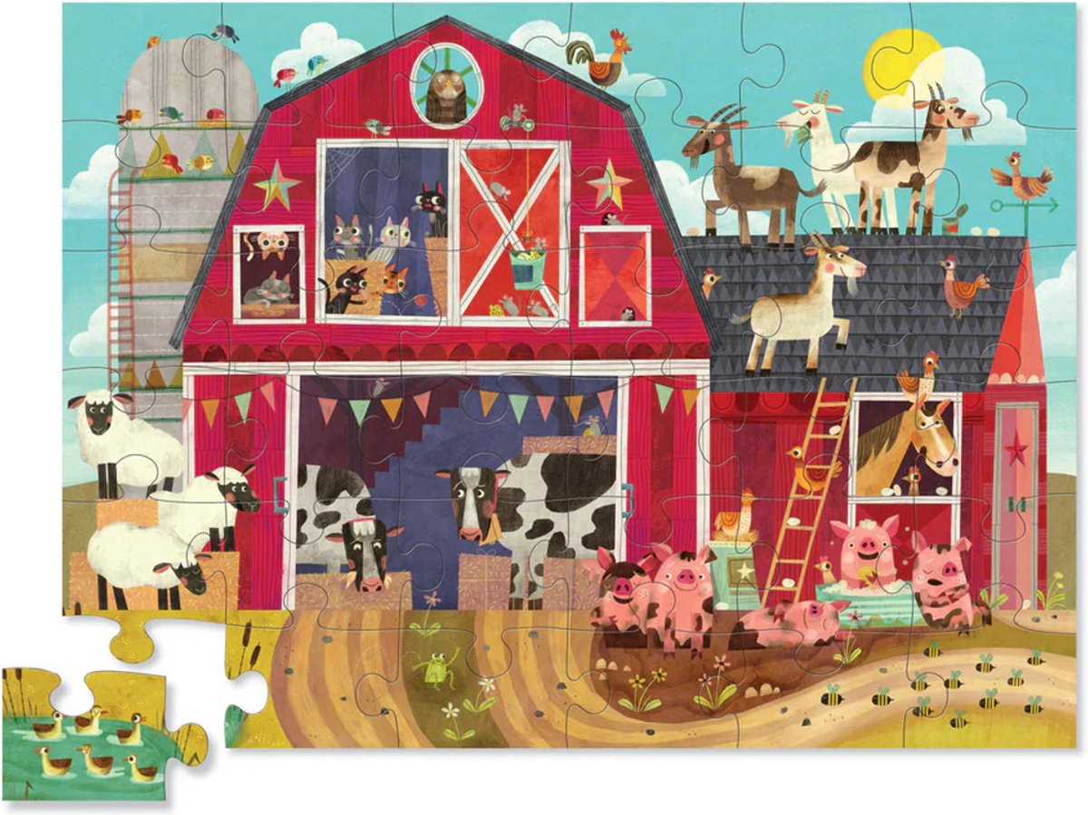 puzzel boerderijdieren 36pc