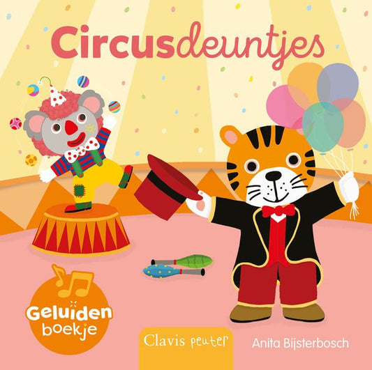 Livre sonore airs de cirque FRA