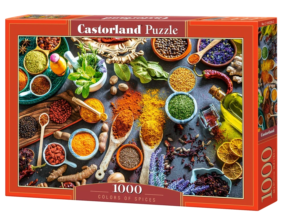 Puzzel colors of spices 1000pc
