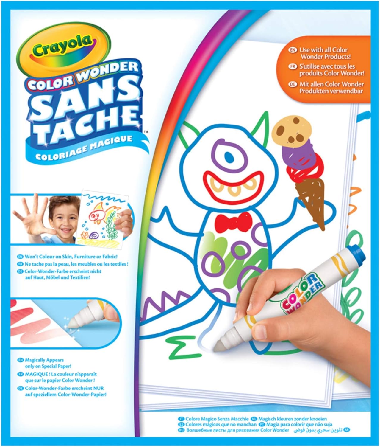 pinceau lumineux magique Colorwonder CRAYOLA