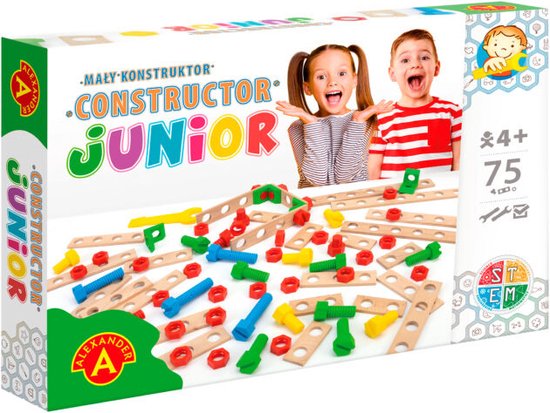 zelfbouwset - constructor junior DIY 75pcs - kit de création