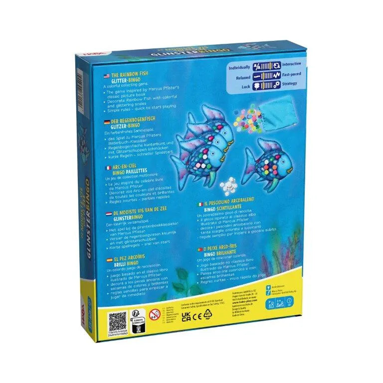 Arc-en-ciel, le poisson scintillant, bingo HABA FR