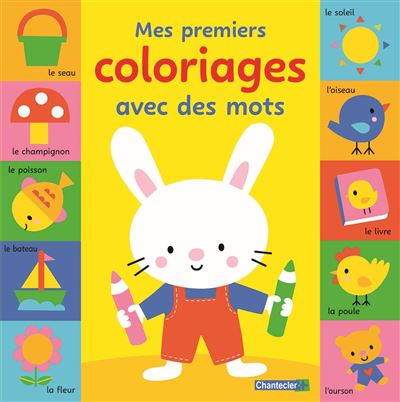 mes premiers coloriages avec des mots - Joue et apprends avec Billi