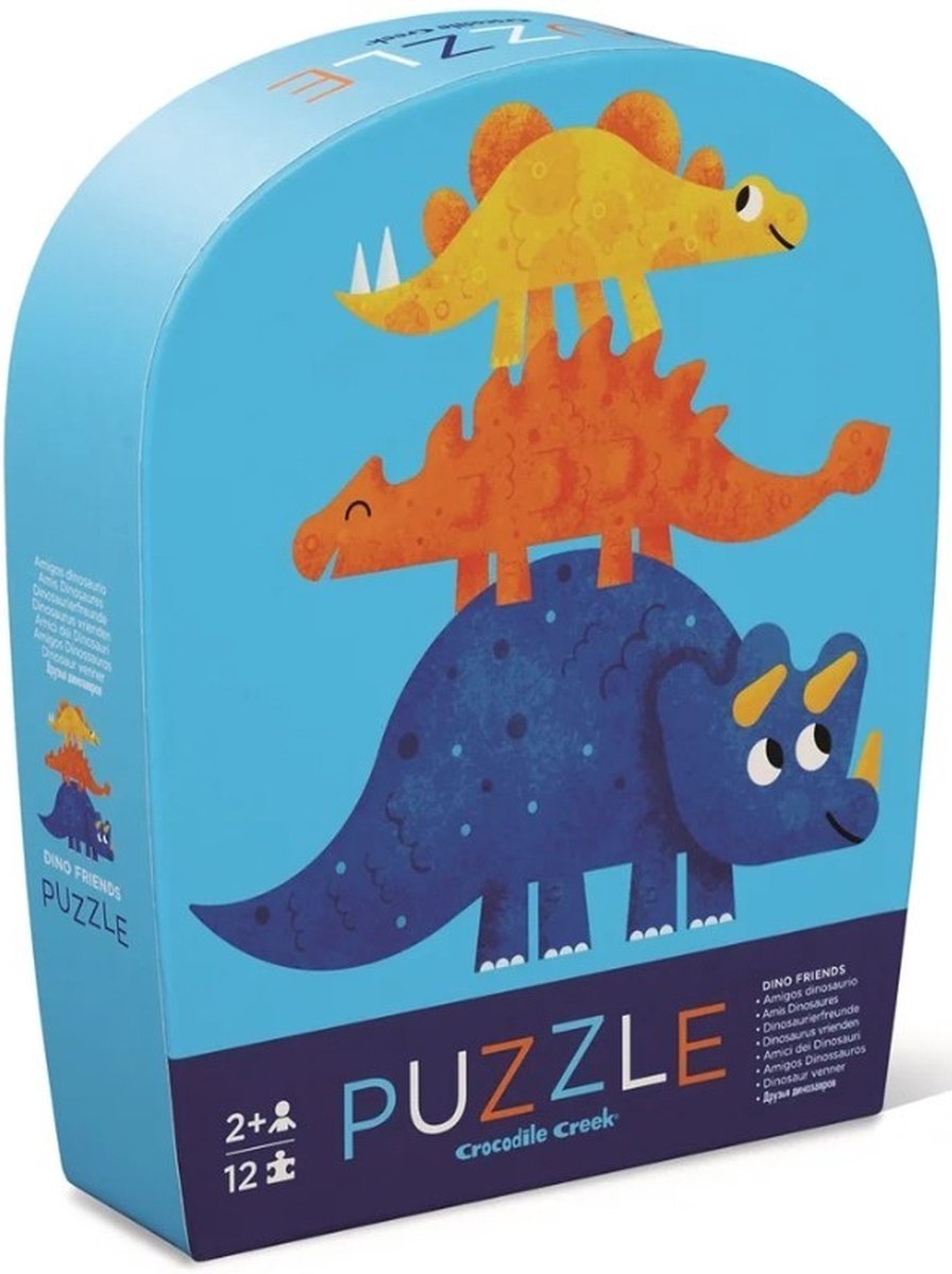 puzzel mini dino friends 12pc