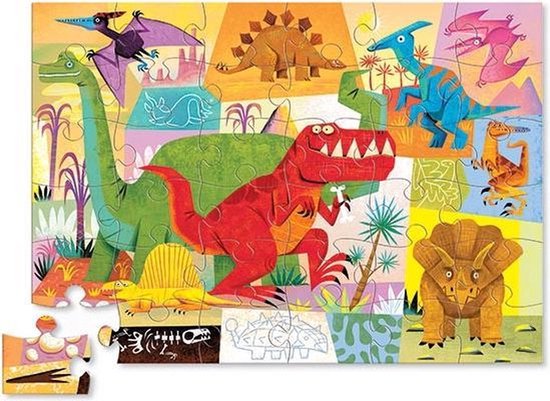 puzzel dinosaurus 36pc