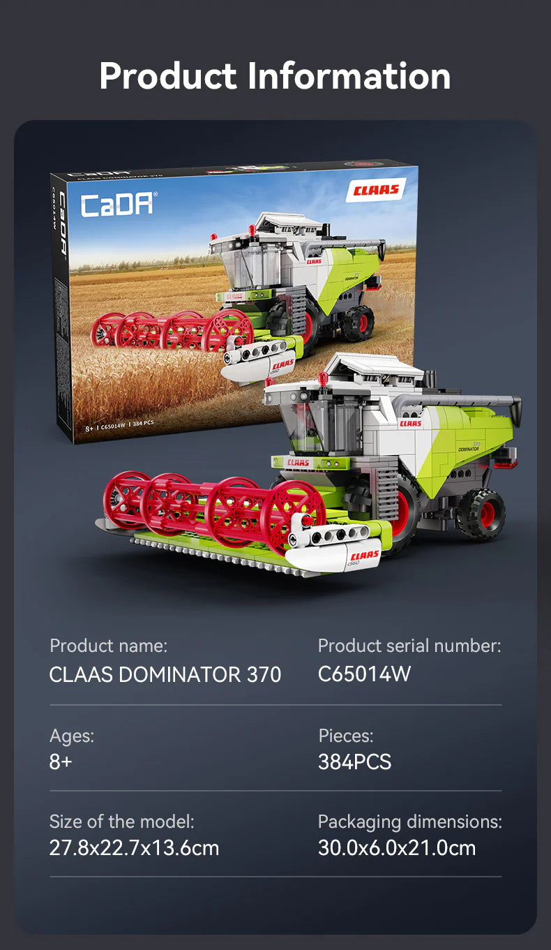 Kit de construction Mini Claas Dominator - CADA