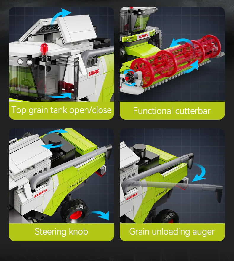 Kit de construction Mini Claas Dominator - CADA