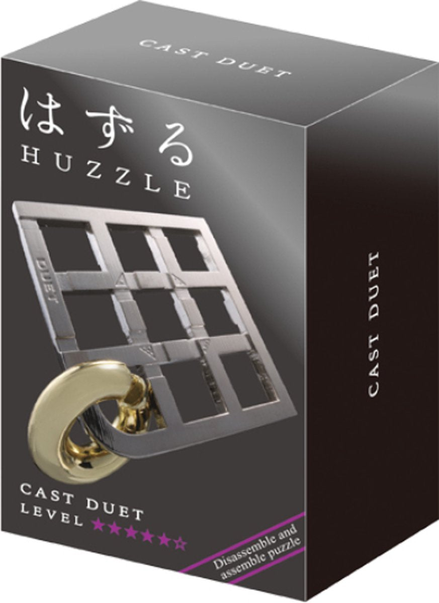 metalen breinbreker 3D - HUZZLE niveau 5* expert