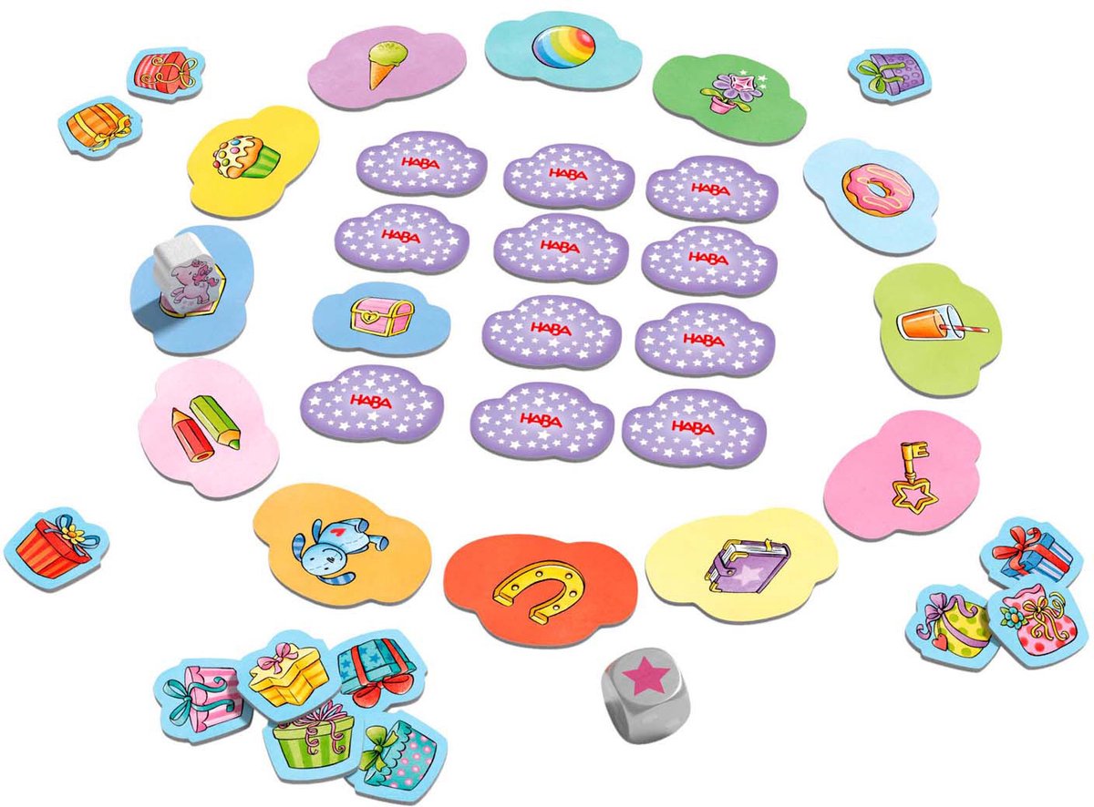 eenhoorn flonkerglans spellenverzameling NED gele doos